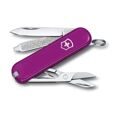 0.6223.52G Нож-брелок VICTORINOX Classic SD Colors "Tasty Grape", 58 мм, 7 функций